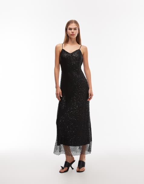 AllSaints - Chantelle - Robe - Noir - view 1