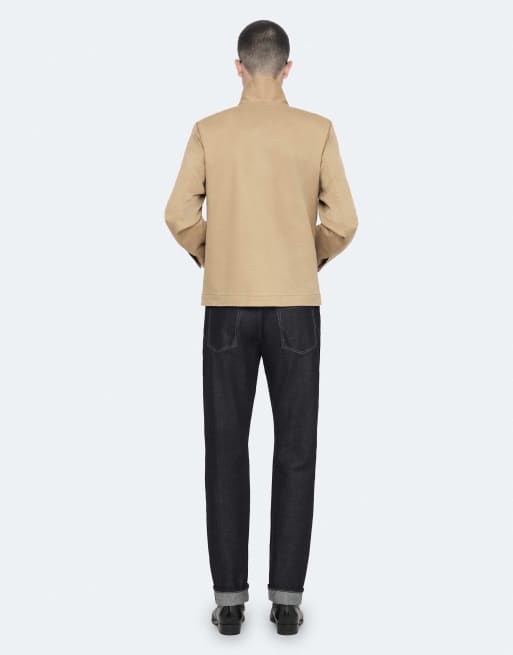 AllSaints - chaqueta Enfield en marrón caqui, 4 de 7