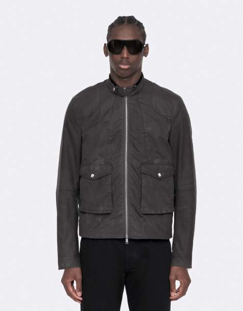 AllSaints chaqueta Kirk en gris malva - view 1