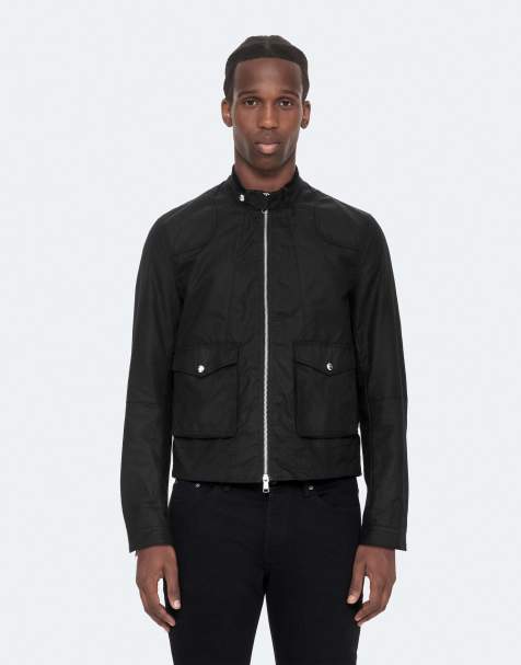 AllSaints chaqueta Kirk en negro lavado - view 1