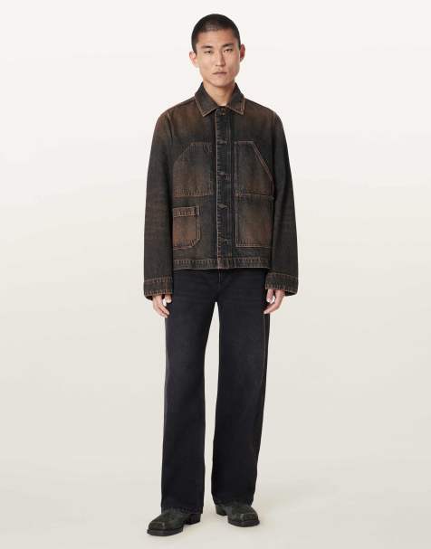 AllSaints - chaqueta Mukesh marrón lavado - view 1