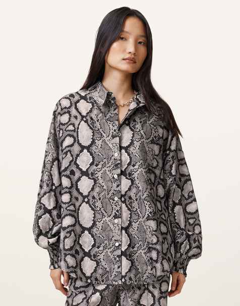 AllSaints - Charli - Chemise - Blanc et écru - view 1