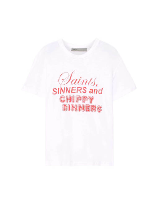 AllSaints Chippy addi T-Shirt in Optic White, 2 von 6