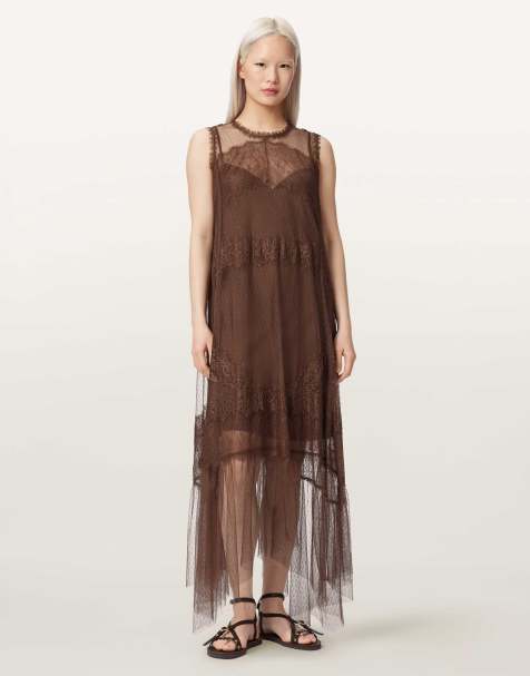 AllSaints - Clara - Robe - Marron amer - view 1
