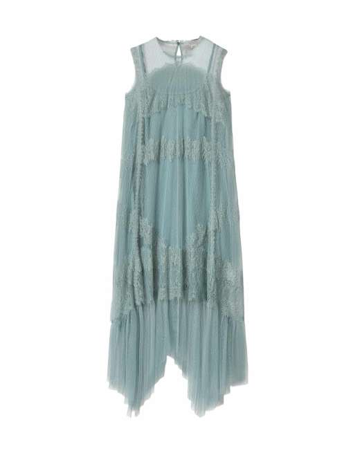 AllSaints - Clara - Vestido azul empolvado, 2 de 5