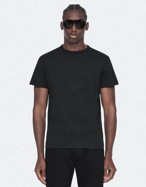 AllSaints Cody t-shirt à manches courtes col rond noir délavé, 5 de 7