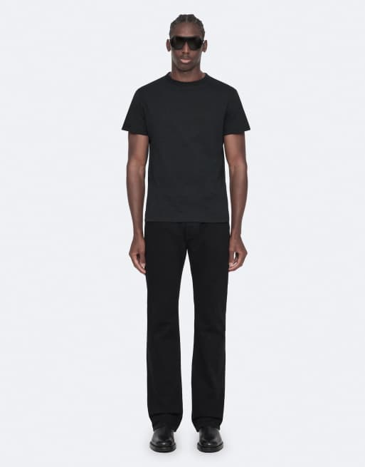 AllSaints Cody t-shirt à manches courtes col rond noir délavé, 6 de 7