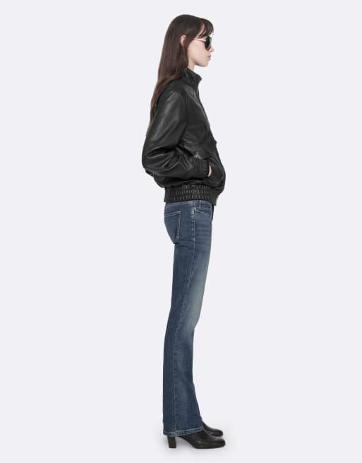 AllSaints Colebrooke bomberjack in zwart, 3 van 7