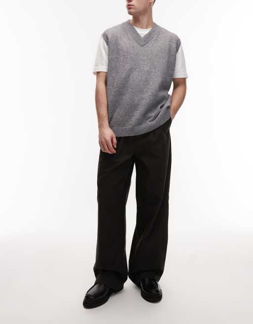 AllSaints Conway tailored pants in black, 2 of 5