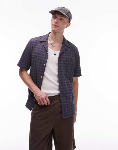 Allsaints - Cooper - T-shirt - Bleu amalfi - view 1