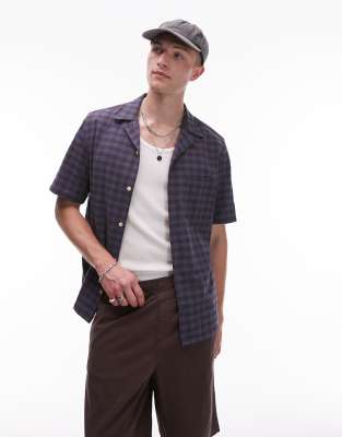 AllSaints Allsaints Cooper t-shirt in almafi blue