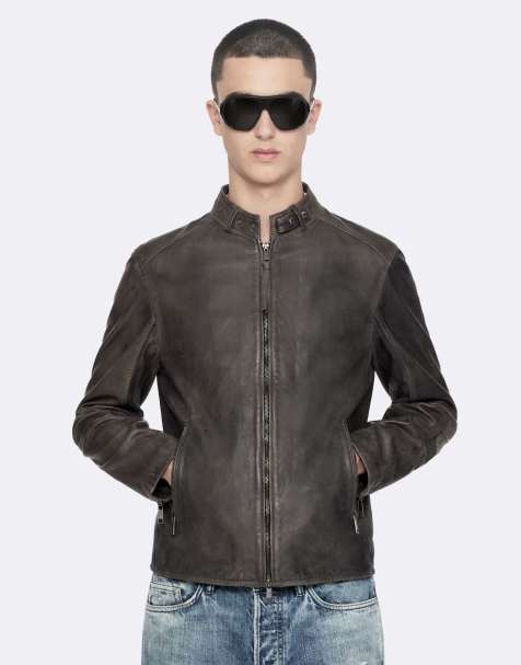 AllSaints Cora chaqueta en gris grafito - view 1