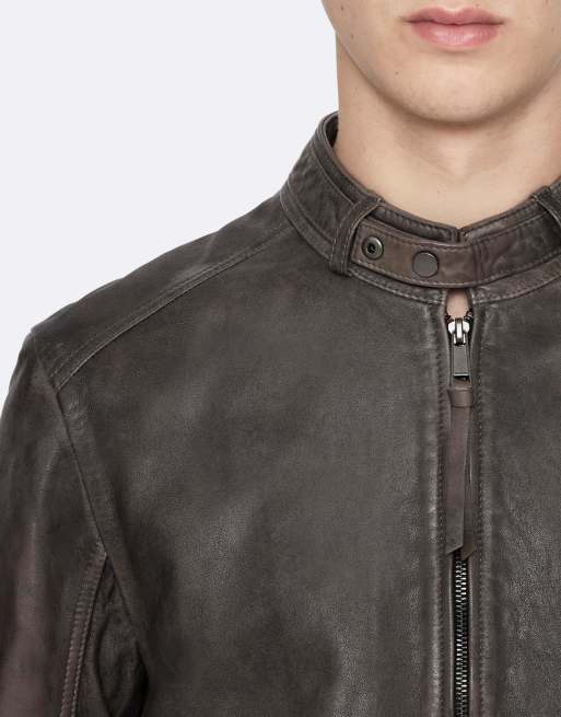 AllSaints Cora chaqueta en gris grafito, 6 de 6