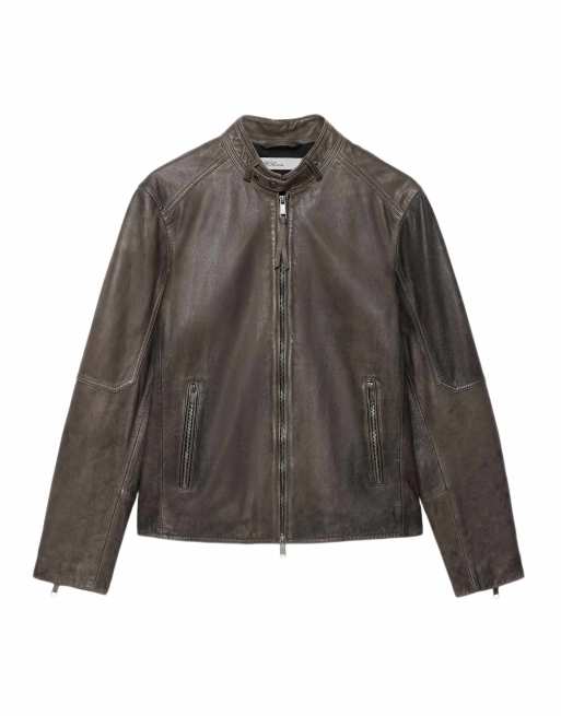 AllSaints Cora jack in grafietgrijs, 5 van 6
