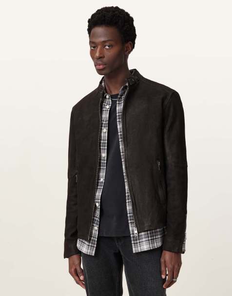 AllSaints – Cora – Jacke in Anthrazitgrau - view 1