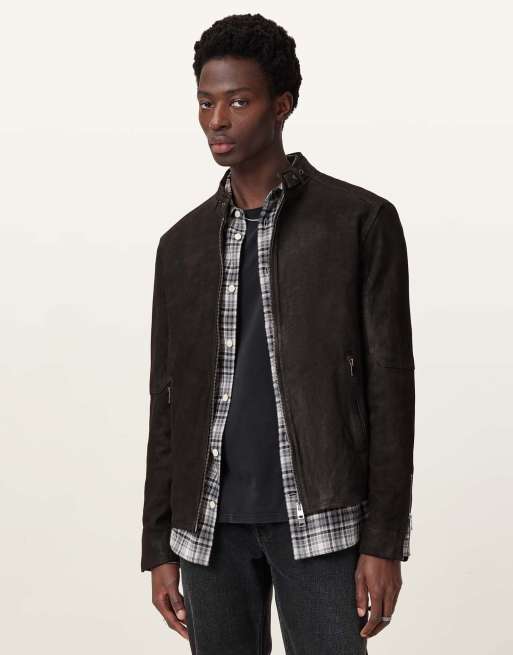 AllSaints - Cora - Veste - Gris anthracite