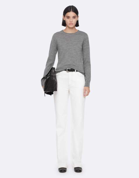 AllSaints Coyte Sweatshirt in Grau meliert - view 1