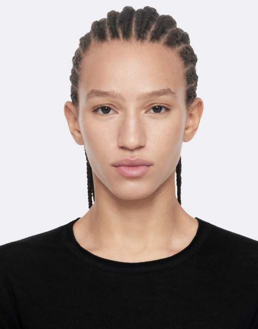 AllSaints Coyte trui met ronde hals in zwart, 3 van 6