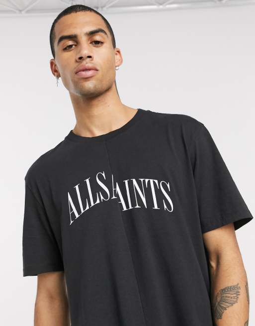 All saints black sales shirt