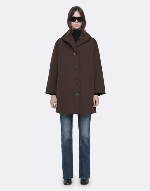 AllSaints Darcie doudoune brun espresso, 2 de 6