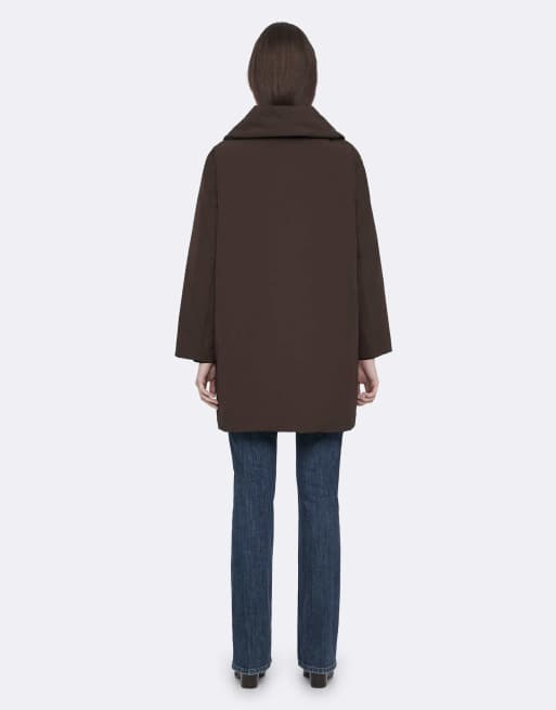 AllSaints Darcie doudoune marron espresso, 4 de 7