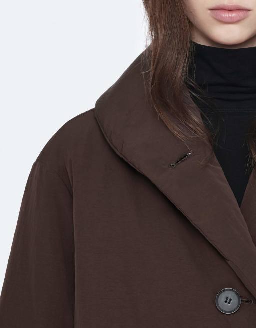 AllSaints Darcie doudoune marron espresso, 6 de 7