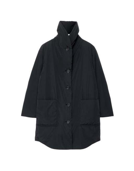 AllSaints Darcie Puffer in gewaschenem Schwarz, 2 von 6