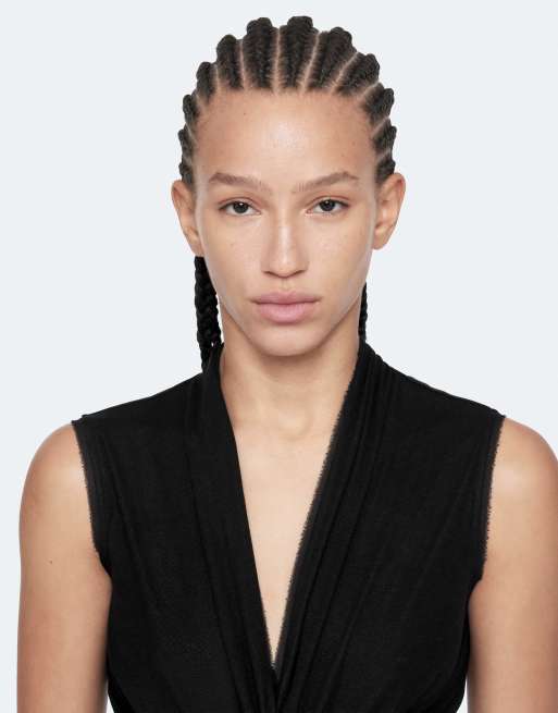 AllSaints Dariya Kleid in Schwarz, 3 von 6