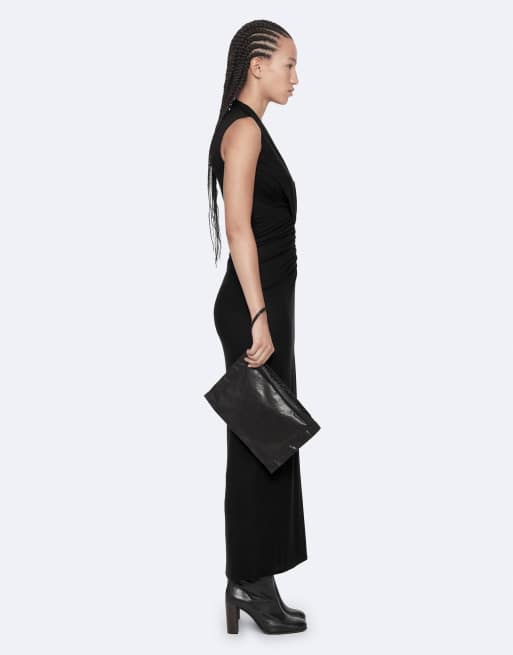 AllSaints Dariya Kleid in Schwarz, 6 von 6