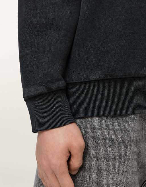AllSaints - Dash - Sweat ras de cou - Noir délavé, 3 de 7