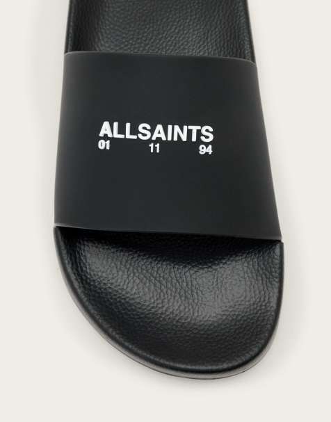 AllSaints – Date – Slider in Schwarz - view 1