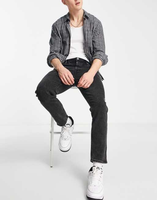 AllSaints dean jeans in black | ASOS