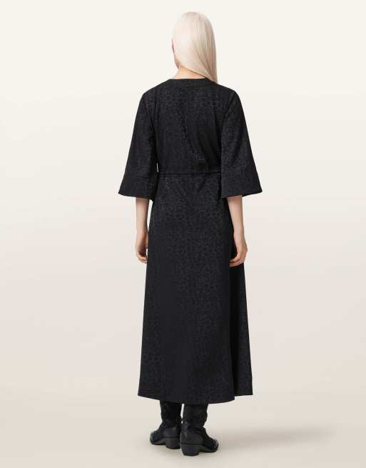 AllSaints - Diana - Jurk in zwart, 5 van 5