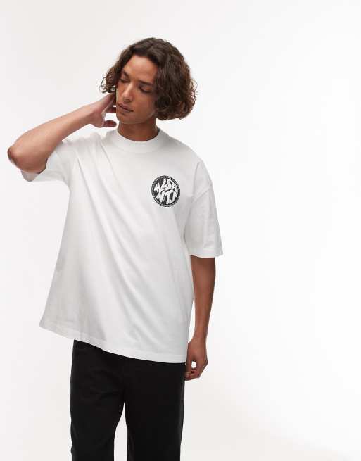 ★ALLSAINTS★ Distortion Crew T-Shirt Buy AllSaints Black Distortion Crew 100% Cotton T-Shirt from