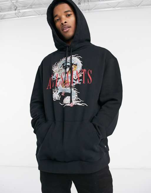 All saints cheap hoodie black