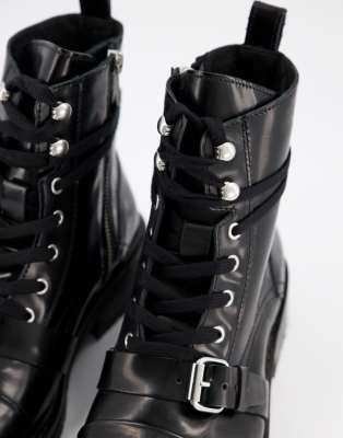 allsaints donita lace up boot