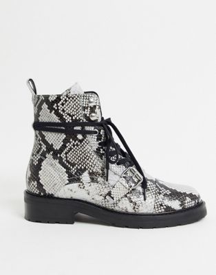 all saints snake boots
