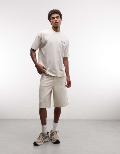AllSaints - Dreamer - T-shirt à manches courtes avec logo - Blanc cassé, 2 de 5