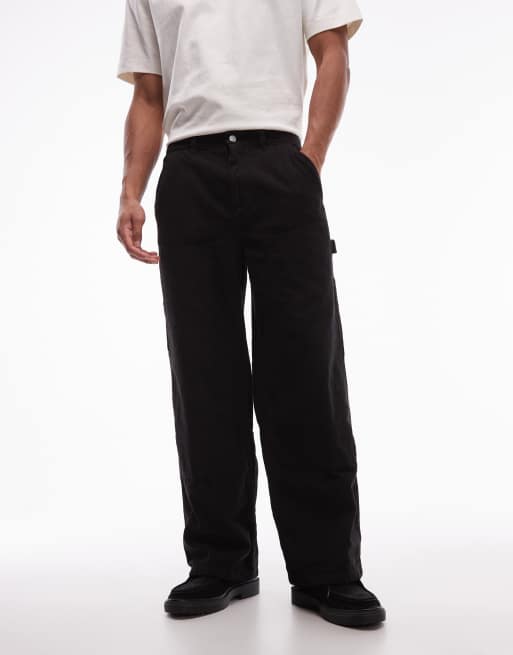 Allsaints Dunstan cord carpenter trouser in brown 
