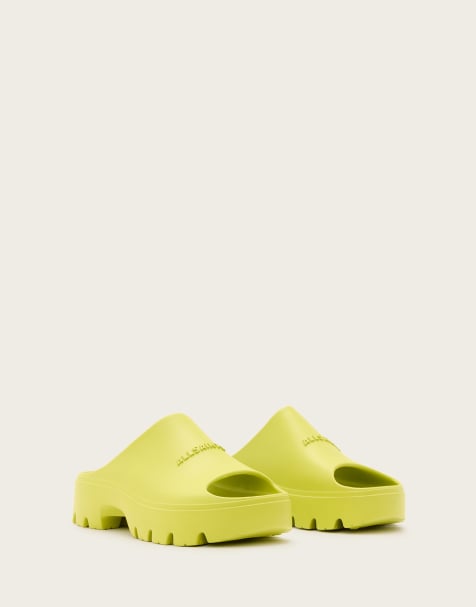 AllSaints - Eclipse - Claquettes - Vert - view 1