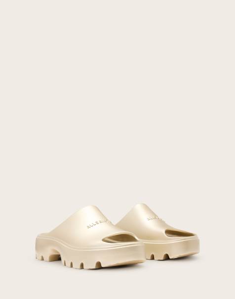 AllSaints - Eclipse - Slippers in goud - view 1