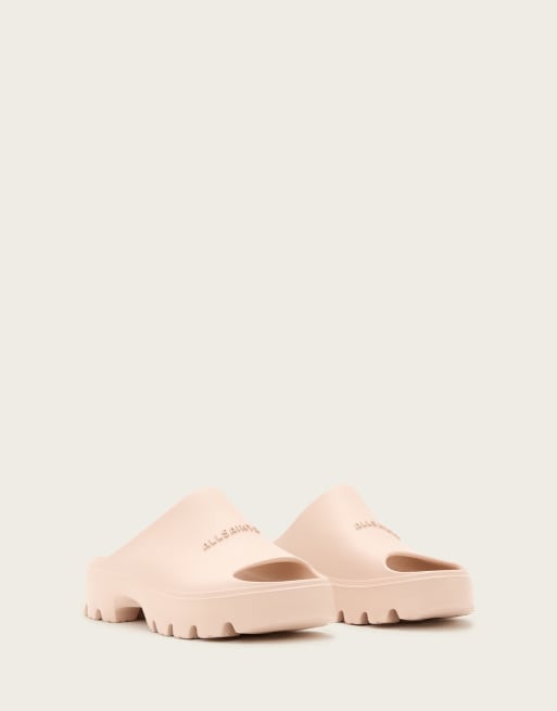 AllSaints - Eclipse - Slippers in roze