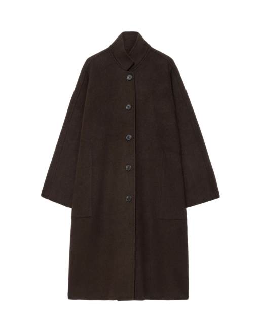 AllSaints Effie Mantel in Espresso-Braun, 2 von 6