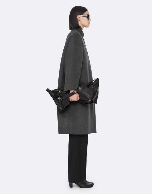 AllSaints Effie Mantel in Grau, 6 von 6