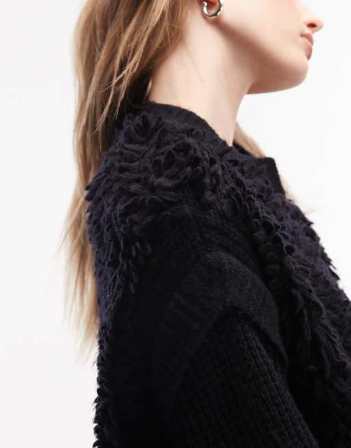 AllSaints - Elias - Vest-jack in zwart, 3 van 4