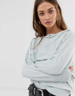 Elle sweater in shop pink by all saints