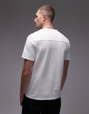 Allsaints Ellis Waffle Texture Crew Neck T-shirt