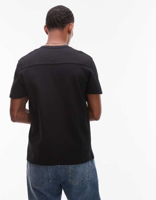 Allsaints ellis t-shirt in jet black, 2 of 4