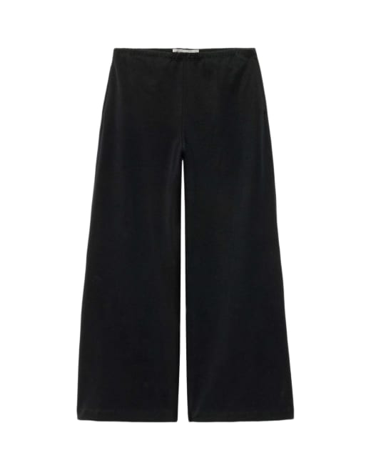 AllSaints Elodie Jersey-Top in Schwarz, 2 von 6