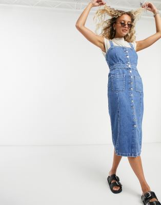 all saints blue dress